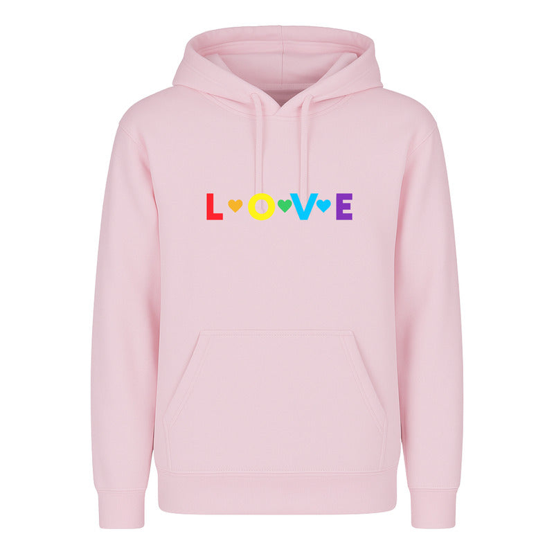 Sudadera Love Arcoíris Orgullo Lgbt Gay Pride Unisex