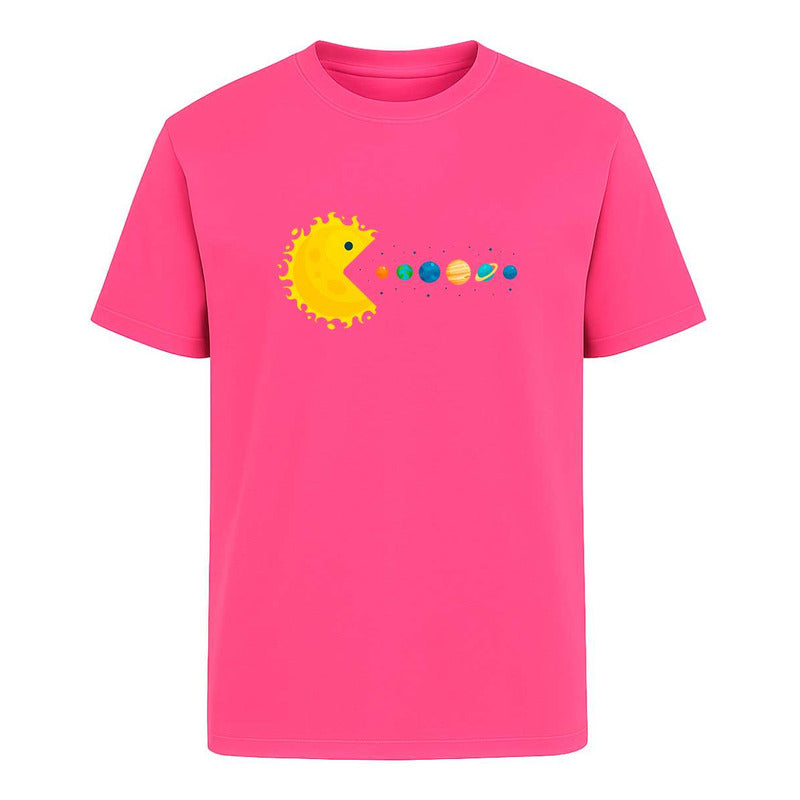Playera "Sol Pacman Espacio" - Infantil