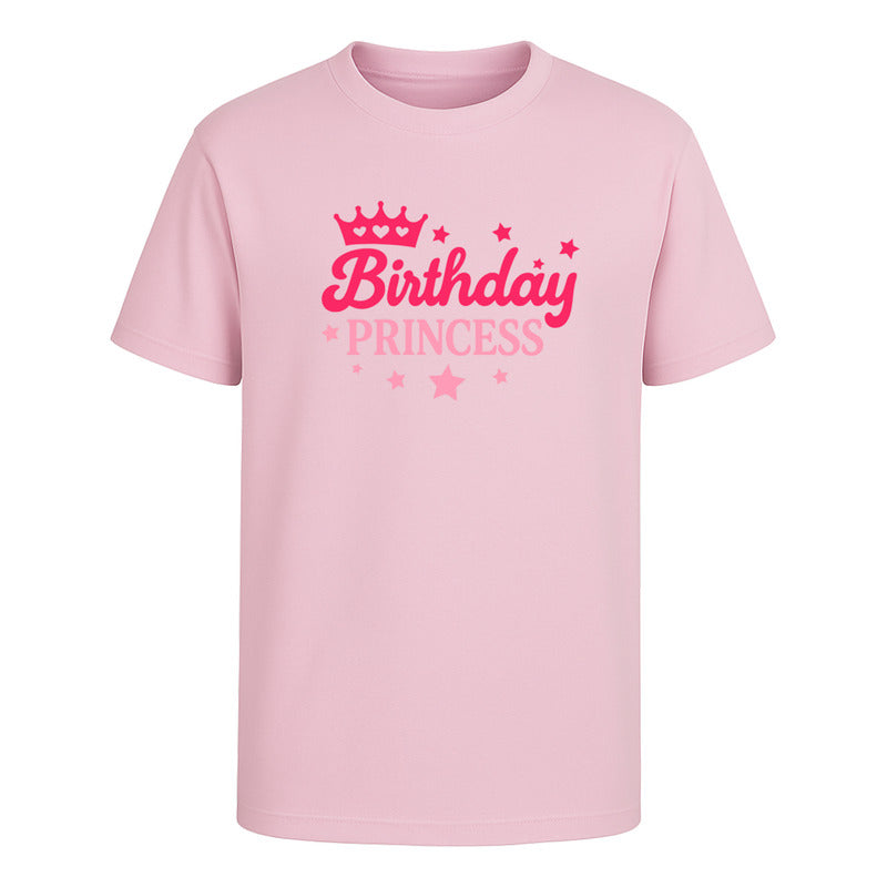 Playera "Princesa De Cumpleaños" - Infantil