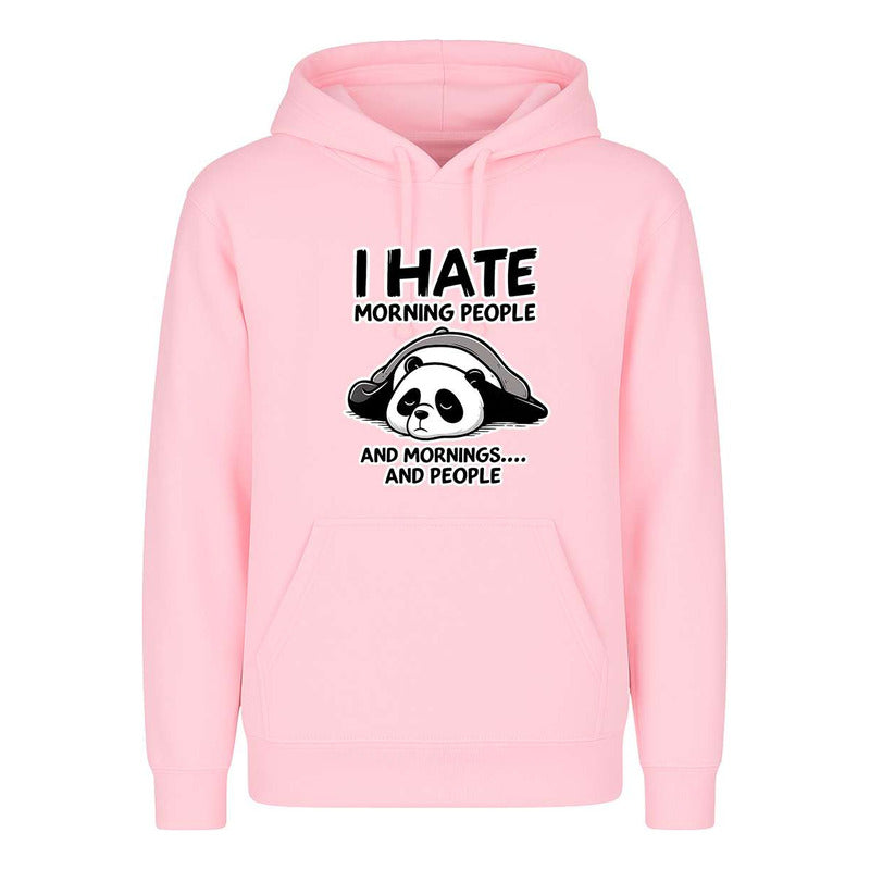 Sudadera I Hate Morning People Panda Meme Broma Unisex