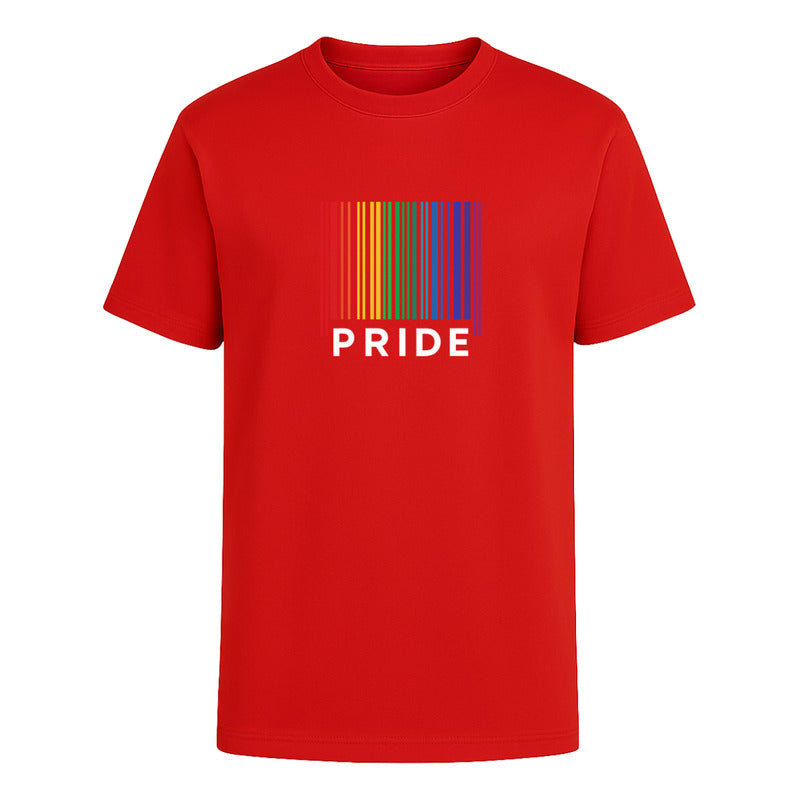 Playera "Código de Barras" Pride LGBT+ - Unisex
