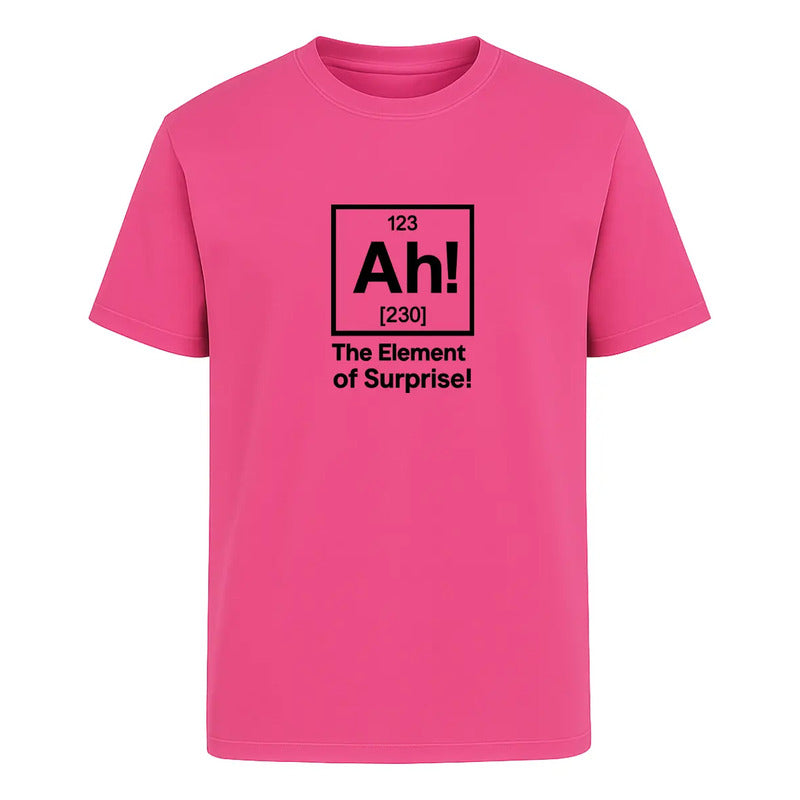 Playera Ah Elemento Sorpresa Frase Geek Química Funny Unisex
