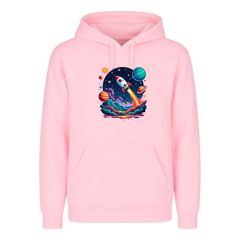 Sudadera Cohete Y Planetas Galaxia Sistema Solar Infantil