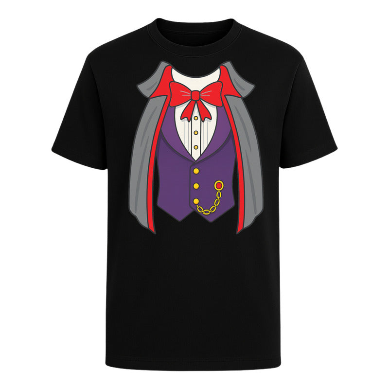 Playera "Disfraz de Vampiro" con Capa - Hombre