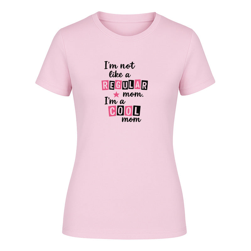 Playera "Cool Mom" Frase Divertida - Dama