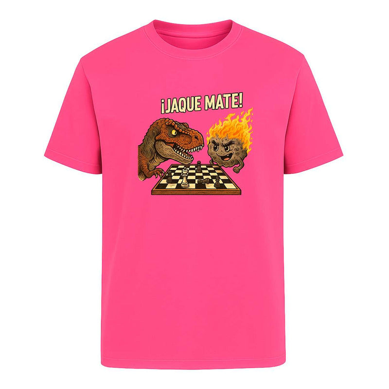 Playera "Jaque Mate" Dinosaurio vs Meteorito - Hombre