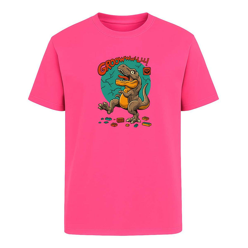 Playera Dinosaurio Pisa Bloques Broma Divertida Meme Unisex