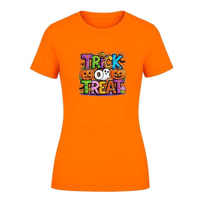 Playera "Trick or Treat" Halloween - Dama