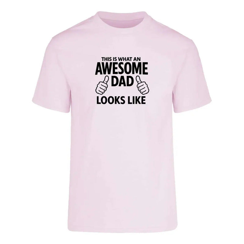 Playera Awesome Dad Día Del Padre Regalo Original