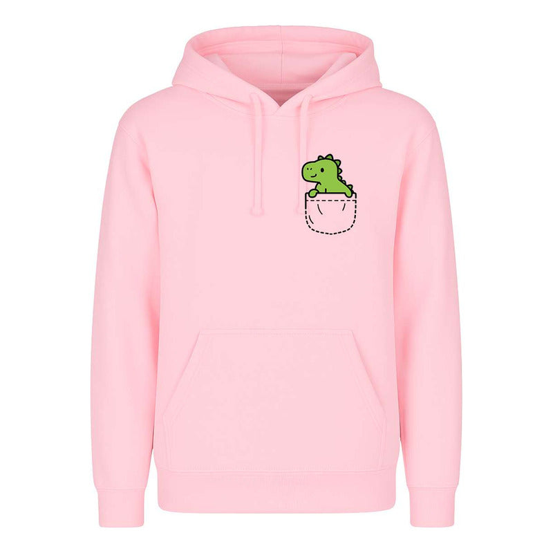 Sudadera Dinosaurio En Bolsillo Tierno Regalo Unisex