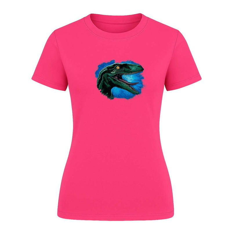Playera "Velociraptor Realista" Geek - Dama