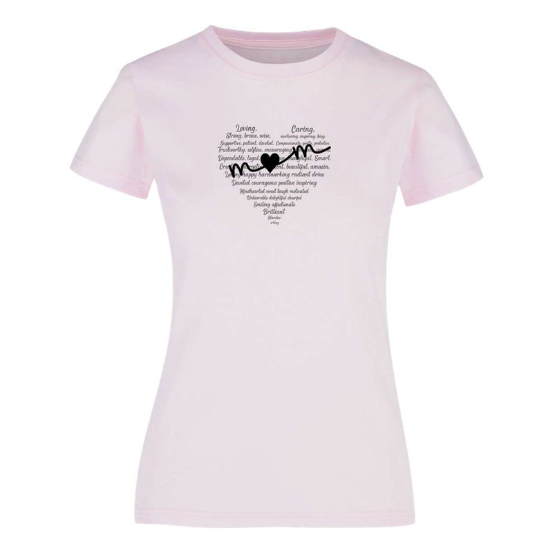 Playera Mamá Regalo Día De Las Madres Diseño Corazón