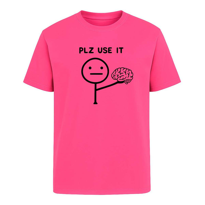 Playera "Plz Use It" - Infantil