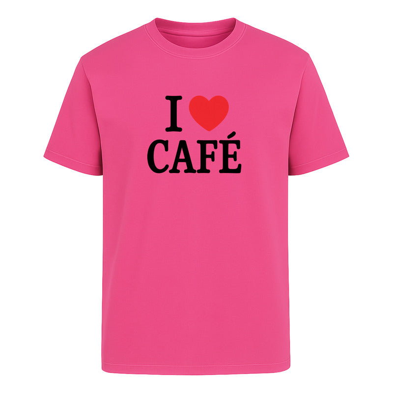 Playera I Love Café Ideal Para Coffee Lovers Infantil