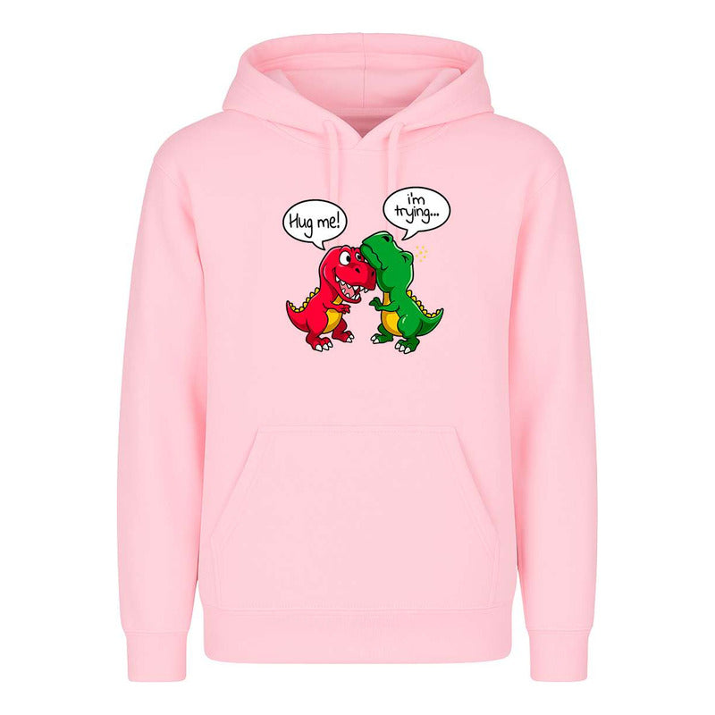 Sudadera Dinosaurios Hug Me! Divertida Humor Regalo Unisex