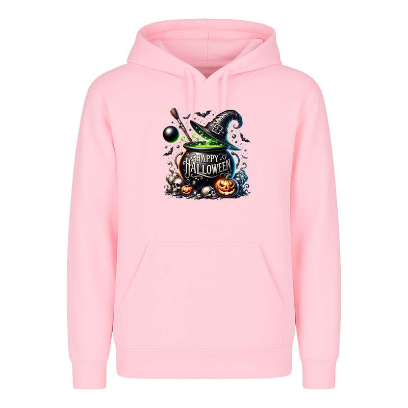 Sudadera Happy Halloween Caldero Bruja Calabaza Unisex