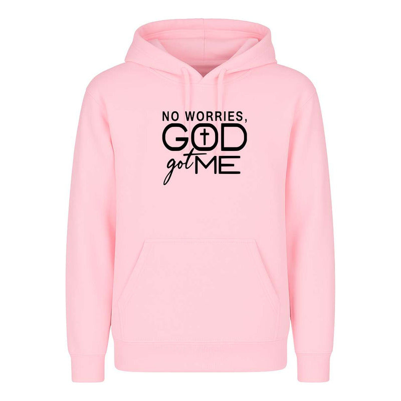 Sudadera No Worries God Got Me Cristiana Fe Oración Unisex