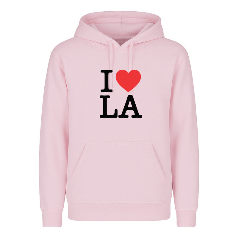 Sudadera Unisex I Love La Estilo Turístico Cool Trendy Usa