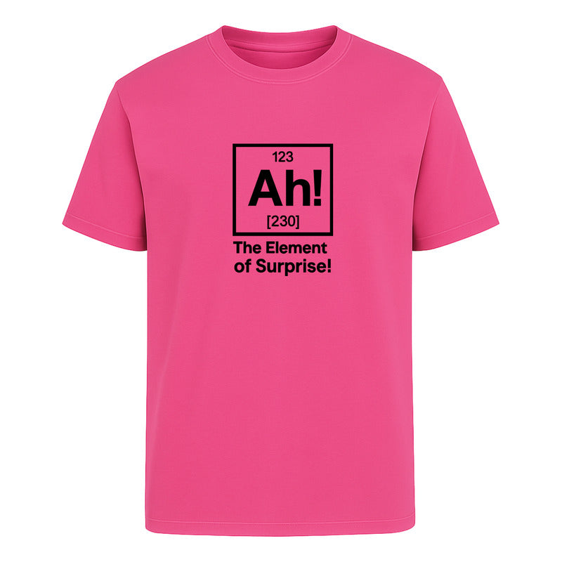 Playera "Ah! El Elemento Sorpresa" Química Geek - Hombre