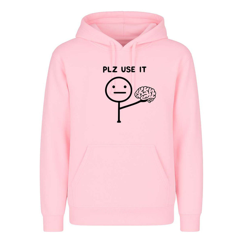 Sudadera Plz Use It Humor Broma Sarcasmo Regalo Unisex