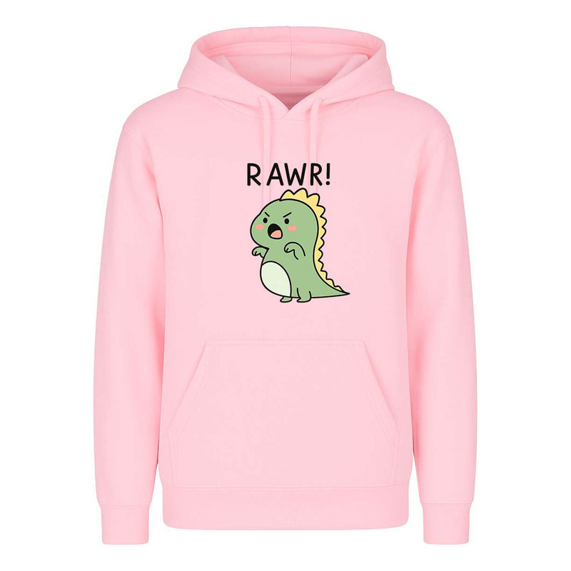 Sudadera Rawr Dinosaurio Kawaii Divertida Regalo Unisex