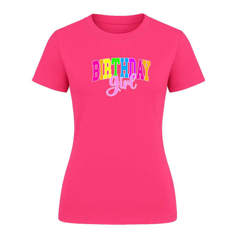 Playera "Birthday Girl" Fiesta - Dama