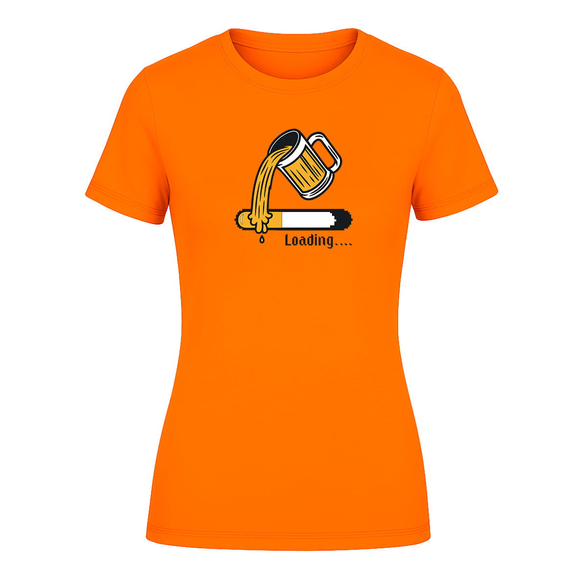 Playera "Cargando Cerveza" Humor - Dama