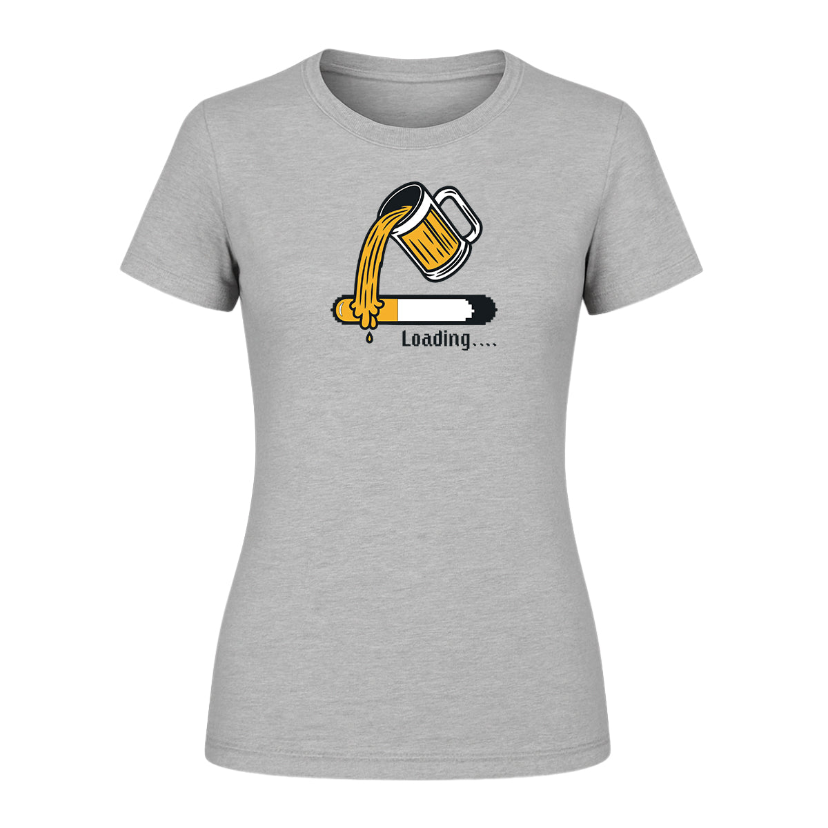 Playera "Cargando Cerveza" Humor - Dama