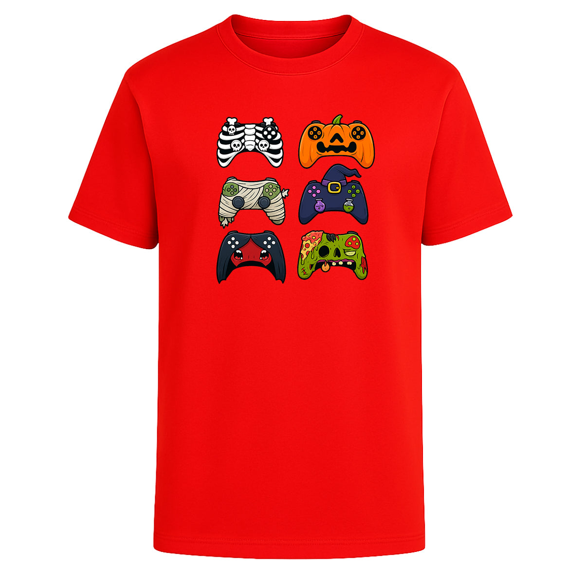 Playera Controles Gamer Halloween Videojuegos Regalo Unisex