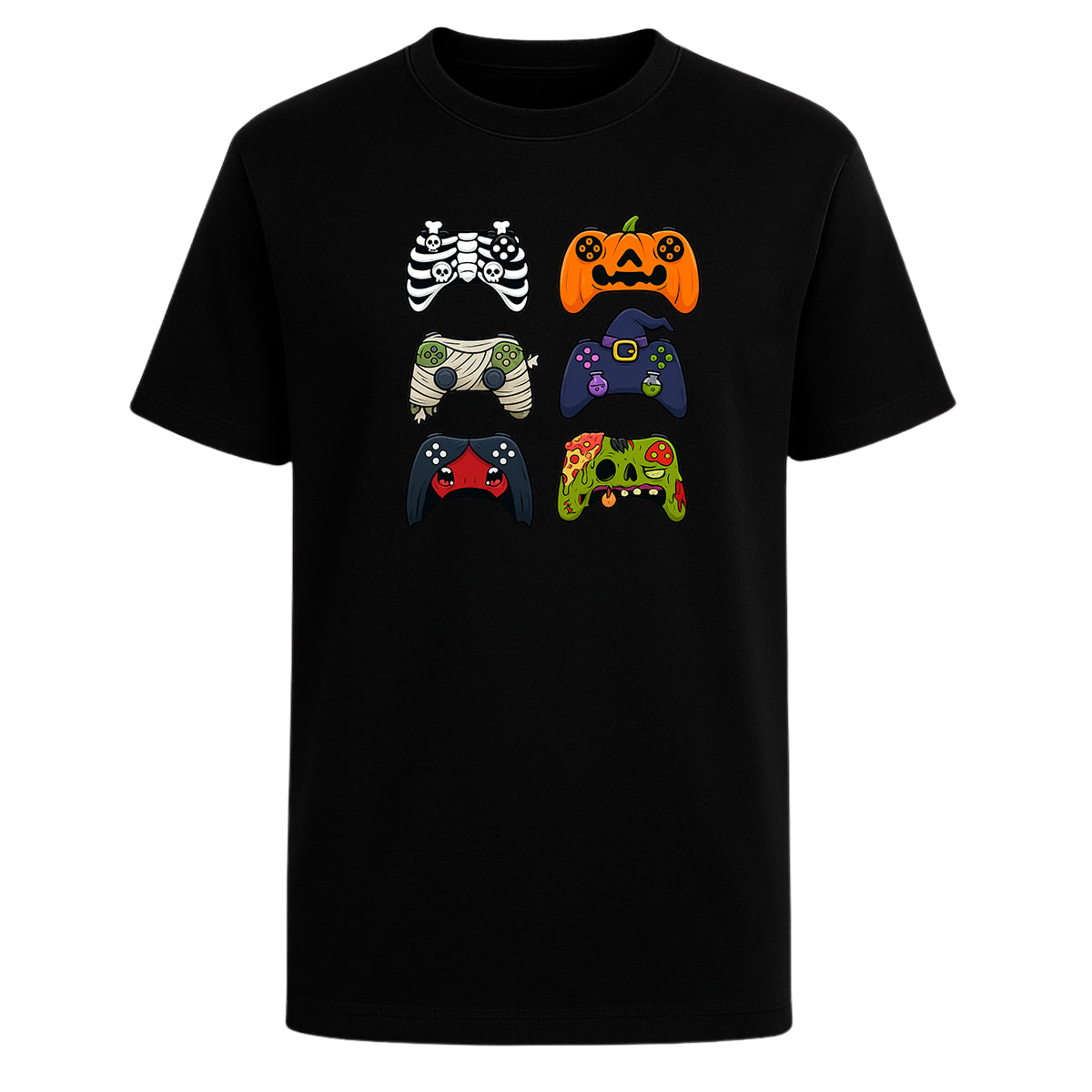 Playera Controles Gamer Halloween Videojuegos Regalo Unisex