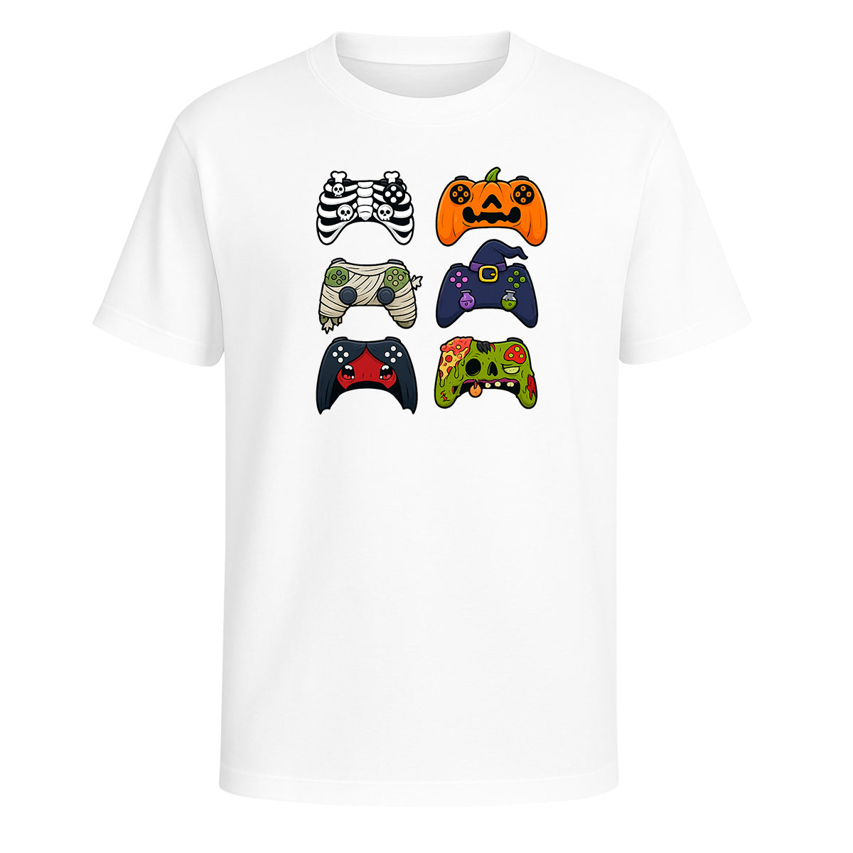 Playera Controles Gamer Halloween Videojuegos Regalo Unisex