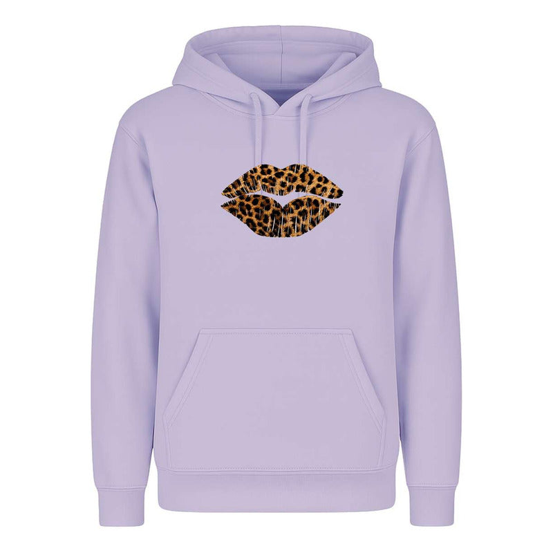 Sudadera Labios Animal Print Beso Sexy Moda Fiesta Infantil