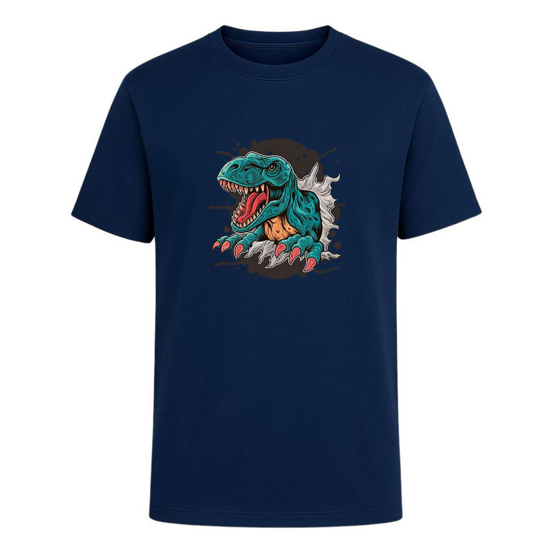 Playera "T-rex Rasgando Pared" - Infantil