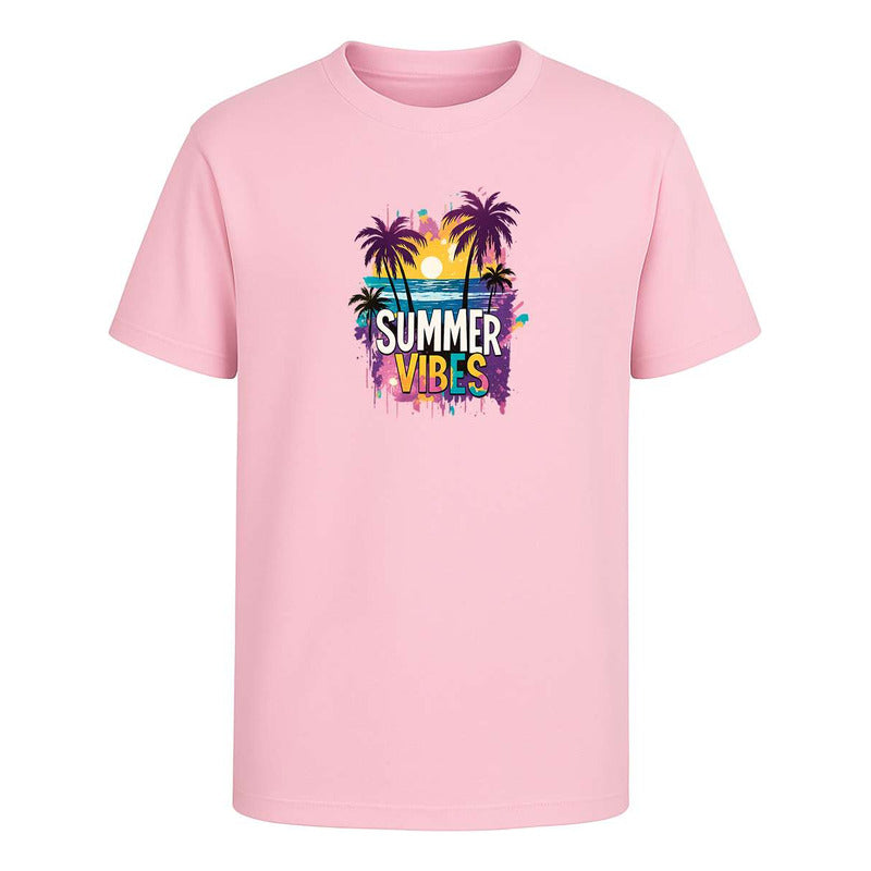 Playera "Summer Vibes Vacaciones" - Infantil