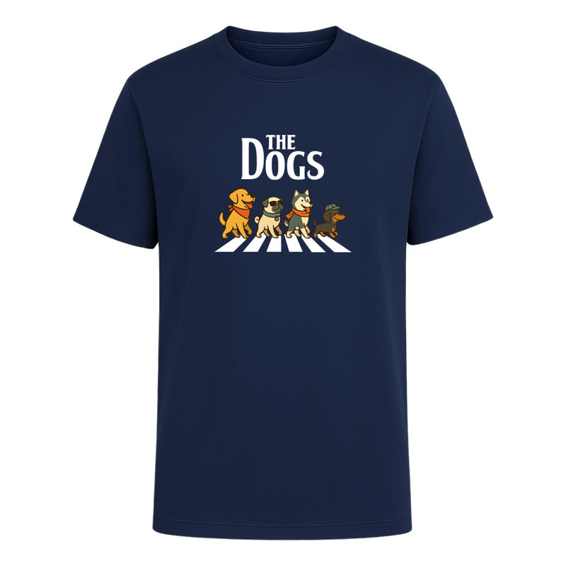 Playera The Dogs Unisex Parodia Estilo The Beatles Humor