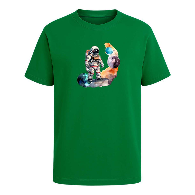 Playera "Astronauta Acuarela" Espacial - Infantil