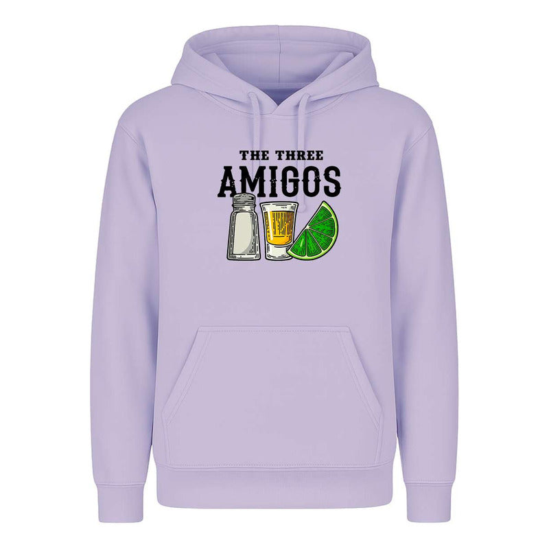 Sudadera The Three Amigos Tequila Sal Y Limón Fiesta Unisex