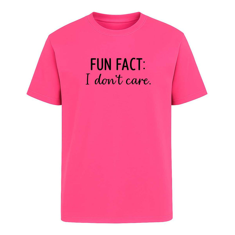 Playera "Fun Fact I Don't Care" - Infantil