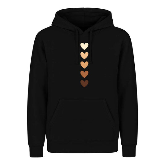 Sudadera Corazones Inclusión Igualdad Regalo Amor Unisex