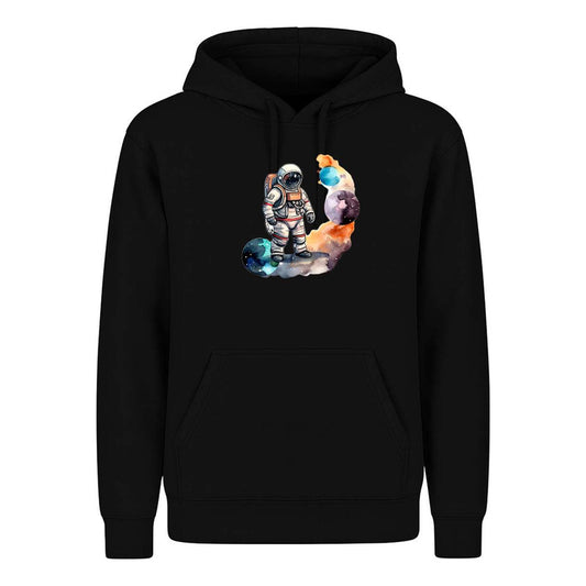 Sudadera Astronauta Acuarela Planeta Espacio Sci-fi Infantil