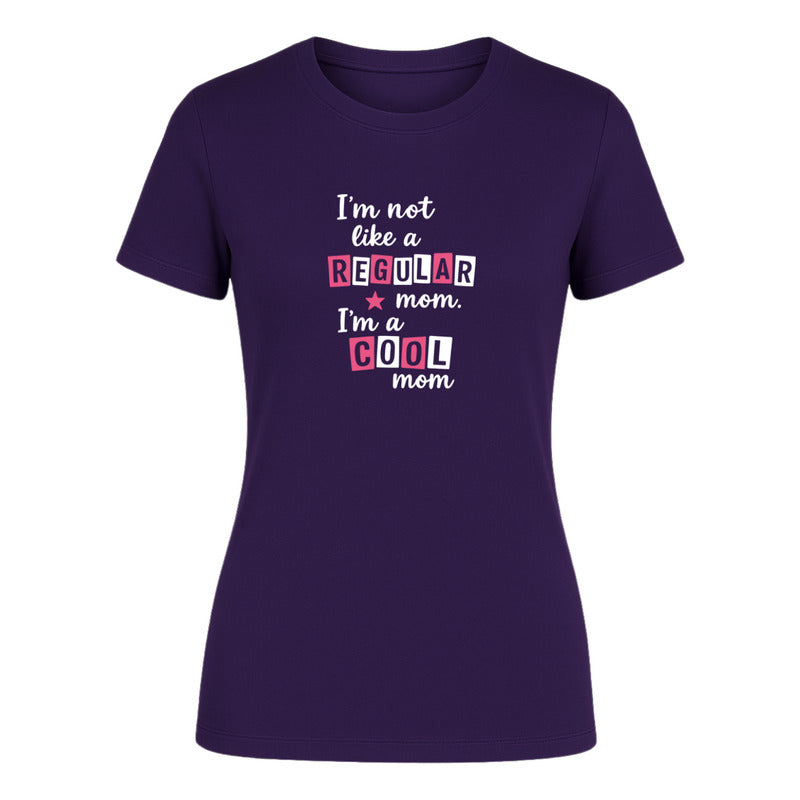 Playera "Cool Mom" Frase Divertida - Dama