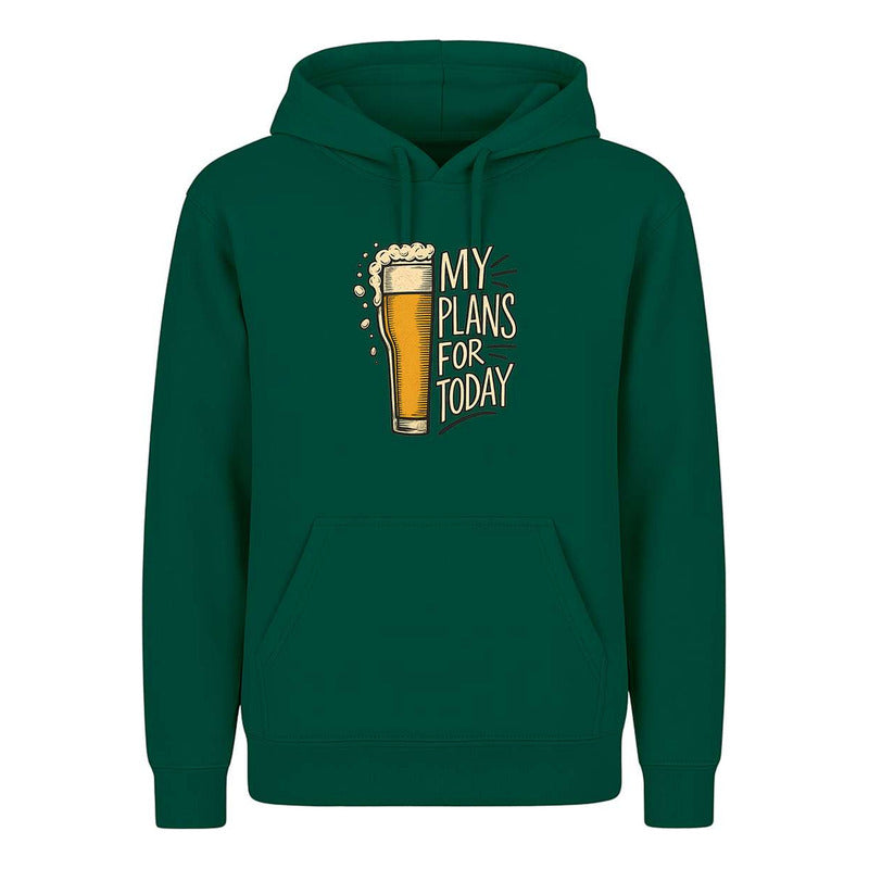 Sudadera My Plans For Today Cerveza Fiesta Humor Unisex