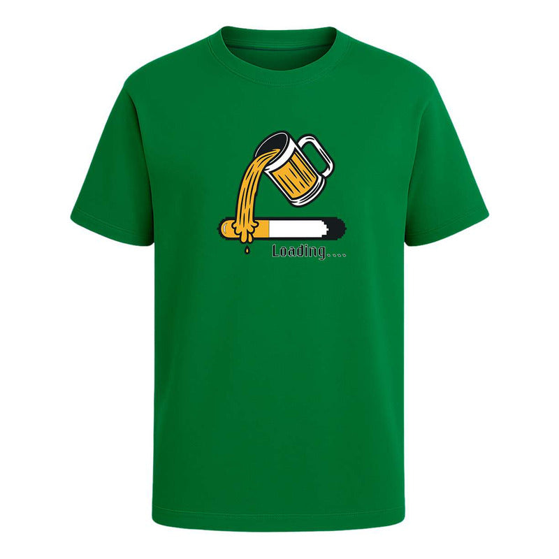 Playera "Cargando Cerveza" - Hombre