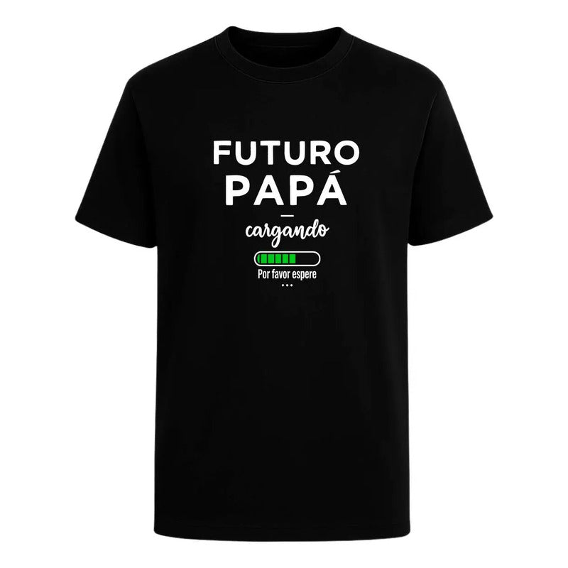 Playera Futuro Papá Cargando Anuncio De Embarazo Regalo