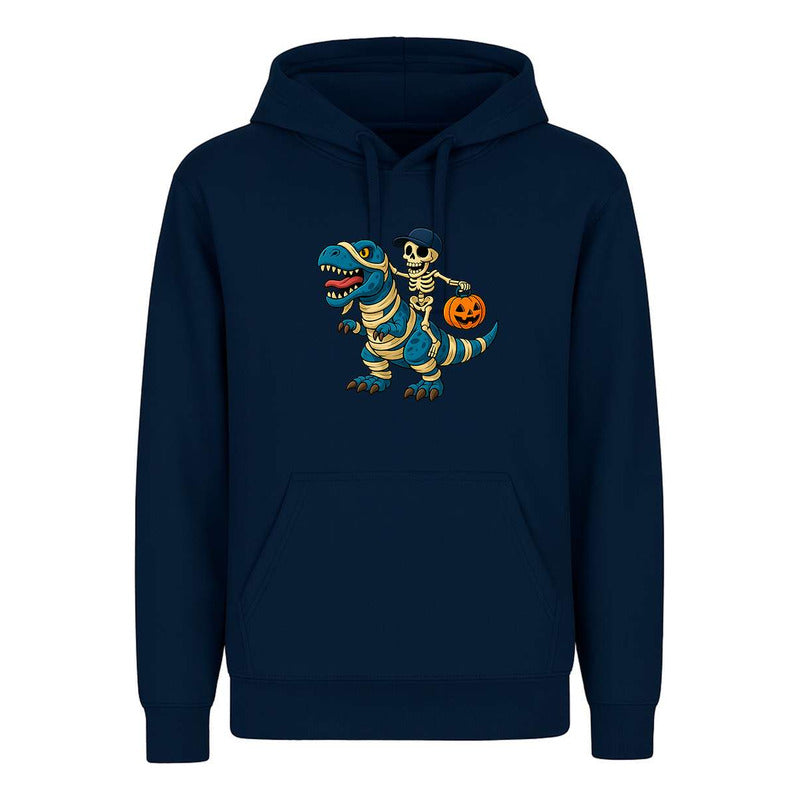 Sudadera Dinosaurio Momia Con Esqueleto Halloween Unisex