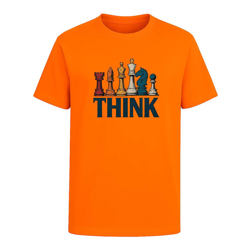 Playera "Think Ajedrez Estrategia" - Infantil