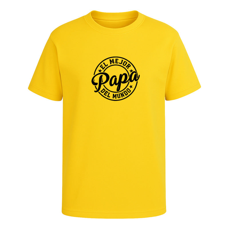 Playera "El Mejor Papá Del Mundo" - Hombre