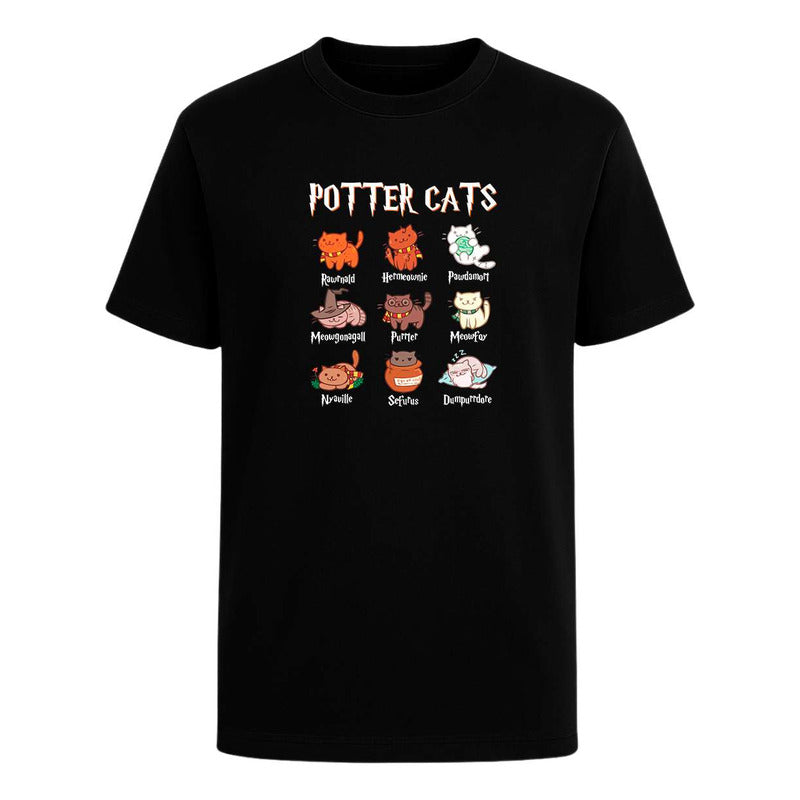 Playera "Potter Cats" - Infantil