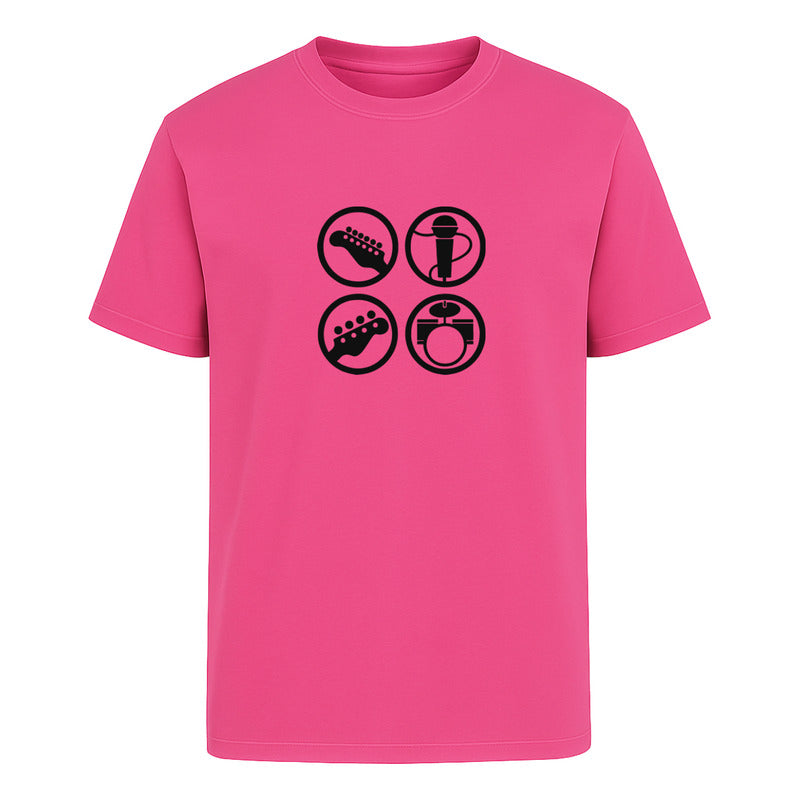 Playera "Instrumentos Musicales" Rock - Infantil