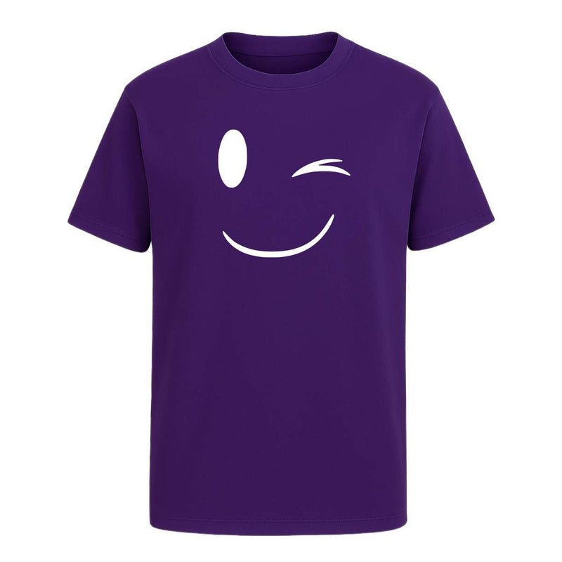 Playera "Emoji Guiñando Ojo" - Hombre